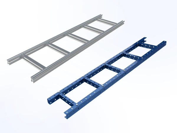 Two distinct types of cable ladders