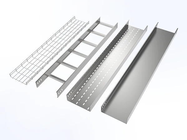 Cable tray for cable management in electrical distribution systems