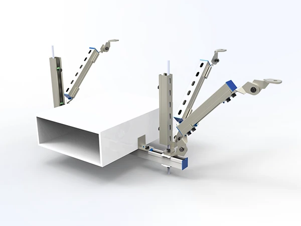 Seismic-resistant brackets for cable support in electrical distribution systems
