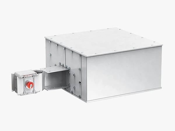 Sandwich busway feeder unit